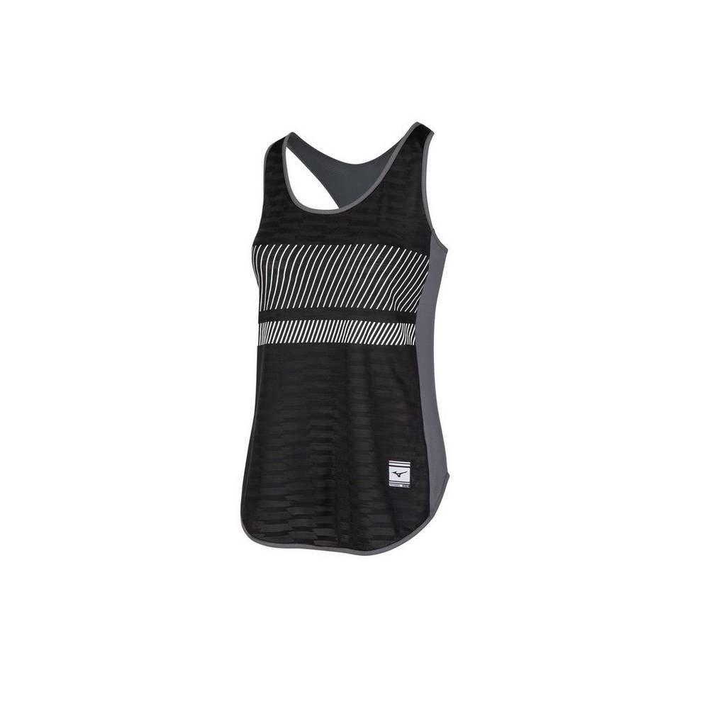 Damske Tank Top Mizuno Tokyo Čierne Vypredaj VHZC48263